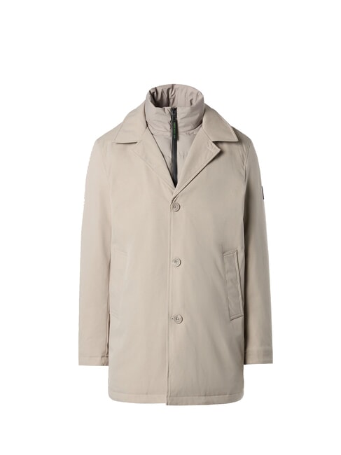 NORTH TECH Chaqueta con pechera extraíble caqui vintage - Chaquetas de hombre