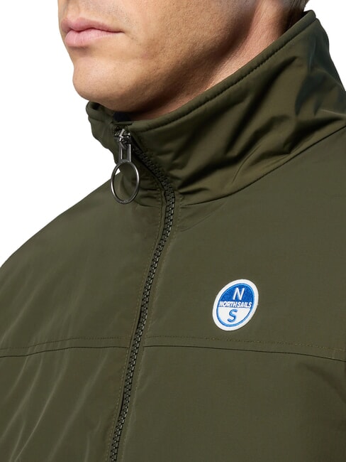 ORIGINAL SAILOR  Chaqueta impermeable verde bosque - Chaquetas de hombre