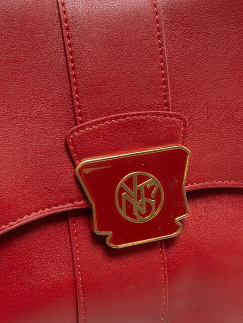 RIBBON Bolso maletín cereza - Bolsos Mujer