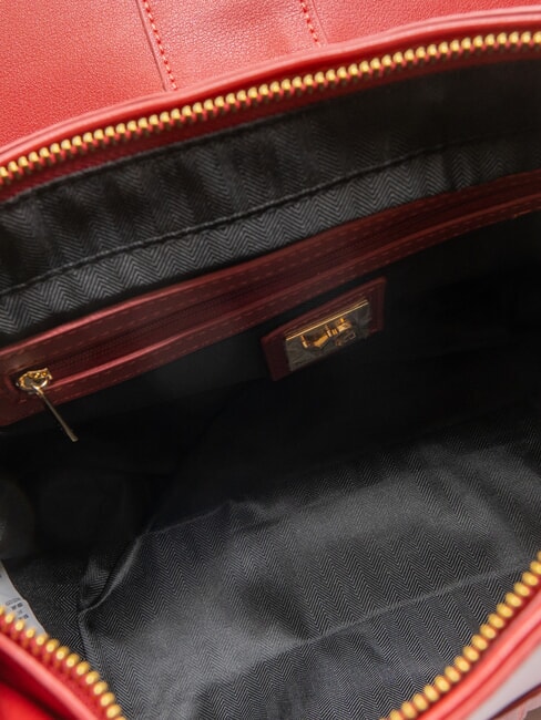 RIBBON Bolso maletín cereza - Bolsos Mujer