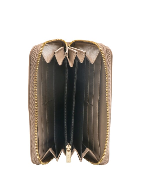 CALIPSO Cartera con cremallera almendra - Carteras Mujer