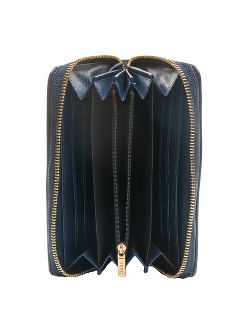 CALIPSO Cartera con cremallera azul - Carteras Mujer