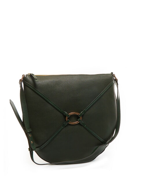 AMELIA Bolso de hombro de piel Derby verde abt. oro - Bolsos Mujer
