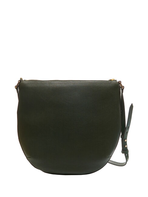 AMELIA Bolso de hombro de piel Derby verde abt. oro - Bolsos Mujer