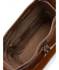 THE BRIDGE CARLOTTA Bolso de piel tipo cartera con bolsillos BROWN - Bolsos Mujer - 4