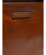 THE BRIDGE CARLOTTA Bolsa de compras de cuero BROWN - Bolsos Mujer - 3