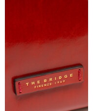 THE BRIDGE FIONA Bolso de mano de piel con bandolera abad flamenco. oro - Bolsos Mujer - 3