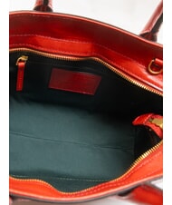 THE BRIDGE FIONA Bolso de mano de piel con bandolera abad flamenco. oro - Bolsos Mujer - 5