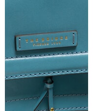 THE BRIDGE ELBA Bolso de piel con solapa para el hombro azul océano ykk 370 - Bolsos Mujer - 3