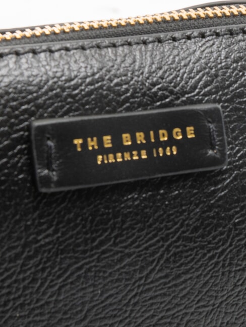 CARLOTTA Estuche de belleza de cuero Oro negro - Neceser