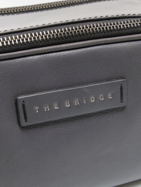 FILIPPO Estuche de belleza de cuero abb gris rutenio oscuro - Neceser