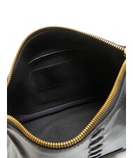 THE BRIDGE FEBE Belleza de cuero con trenzas Oro negro - Neceser - 5