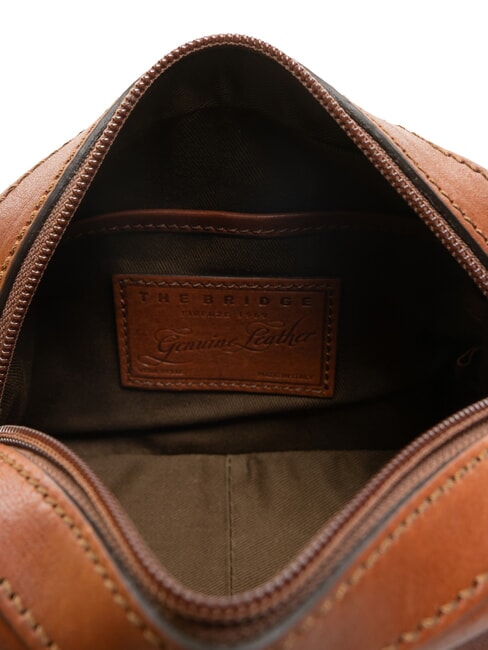 DAPHNE Bolsa de cuero para cámara BROWN - Bolsos Mujer