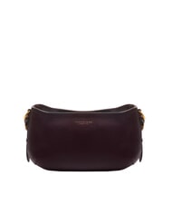 THE BRIDGE FEDERICA Bolso de hombro de piel uva abad. oro - Bolsos Mujer - 4