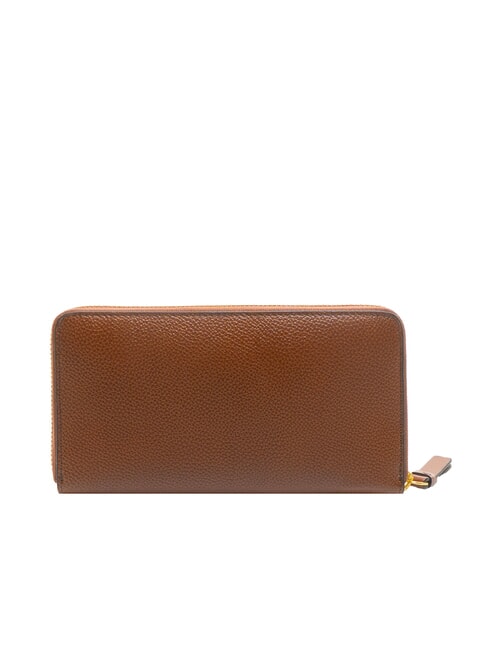 AMELIA Cartera grande con cremallera BROWN - Carteras Mujer