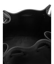 THE BRIDGE CAMILLA Bolso de cuero tipo cubo Oro negro - Bolsos Mujer - 5