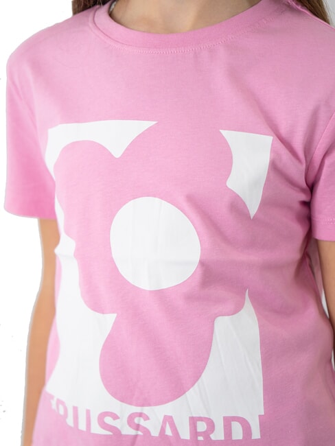 GRIGES Conjunto de camiseta y bermudas mezcla de rosa y gris - Ch&aacute;ndales para ni&ntilde;os