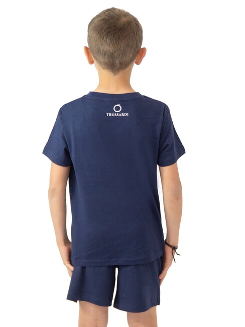 TOPALA Conjunto de camiseta y bermudas azul mar/azul mar - Chándales para niños