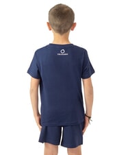 TRUSSARDI TOPALA Conjunto de camiseta y bermudas azul mar/azul mar - Chándales para niños - 3