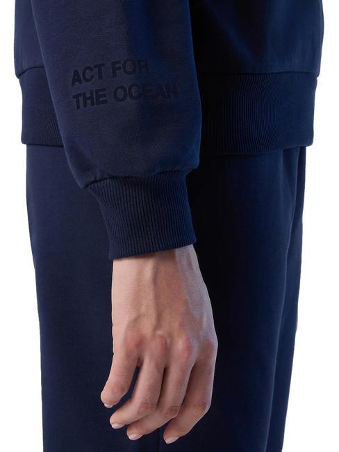 WE ALL HAVE A CHOICE Sudadera de algodón Azul marino - Sudaderas de mujer