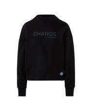 NORTH SAILS CHANGE IS POSSIBLE Sudadera de algodón negro - Sudaderas de mujer - 3