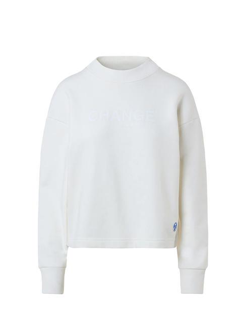 CHANGE IS POSSIBLE Sudadera de algod&oacute;n Malvavisco - Sudaderas de mujer