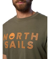 NORTH SAILS LINE PRINT Camiseta de algod&oacute;n con estampado maxi aceitunas polvorientas - camiseta - 3