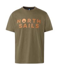 NORTH SAILS LINE PRINT Camiseta de algod&oacute;n con estampado maxi aceitunas polvorientas - camiseta - 4