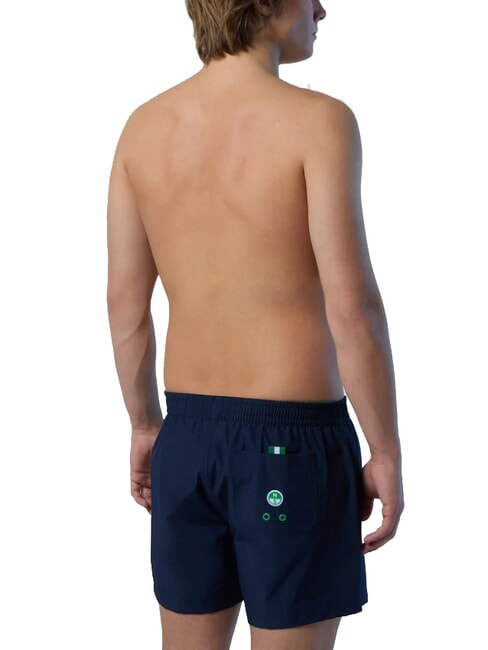 VOLLEY Disfraz de boxeador con logo lateral Azul marino - Trajes de baño