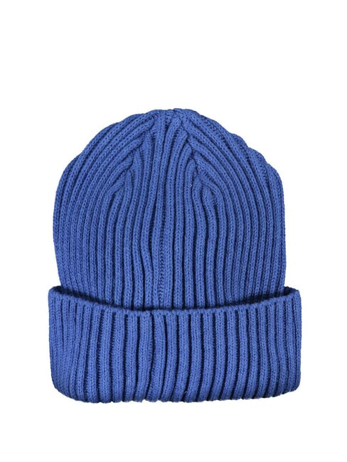 BASIC Gorro canalé con puño océano azul - Sombreros