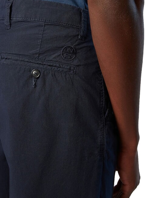 FREEDOM pantalones cortos chinos de algod&oacute;n Azul marino - Pantalones