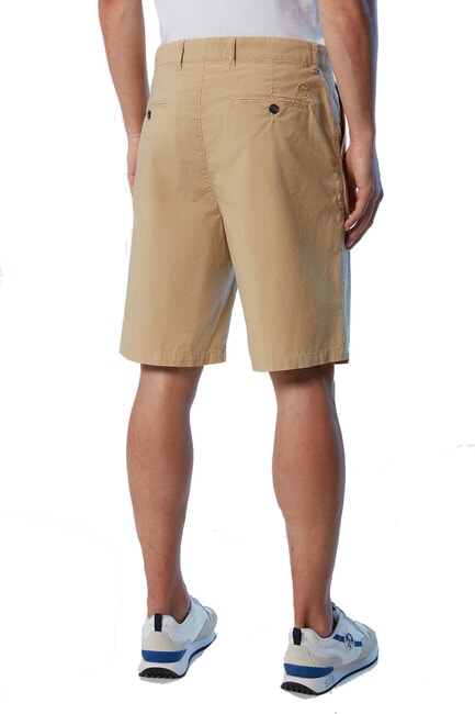 FREEDOM pantalones cortos chinos de algod&oacute;n Miel - Pantalones