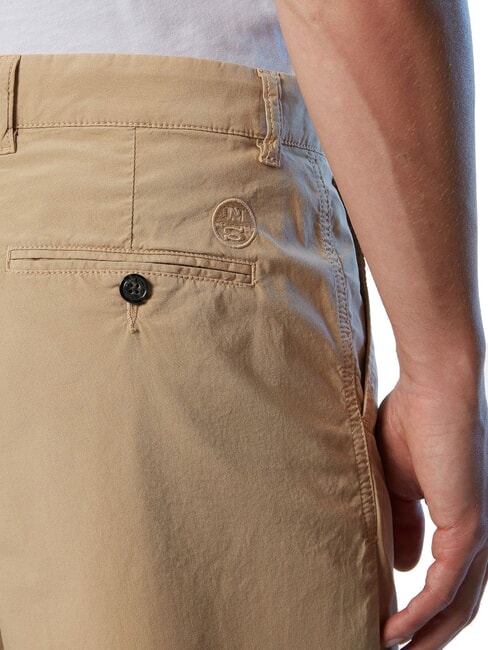 FREEDOM pantalones cortos chinos de algod&oacute;n Miel - Pantalones