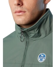 NORTH SAILS SAILOR Chaqueta ligera con cremallera verde militar - Chaquetas de hombre - 3