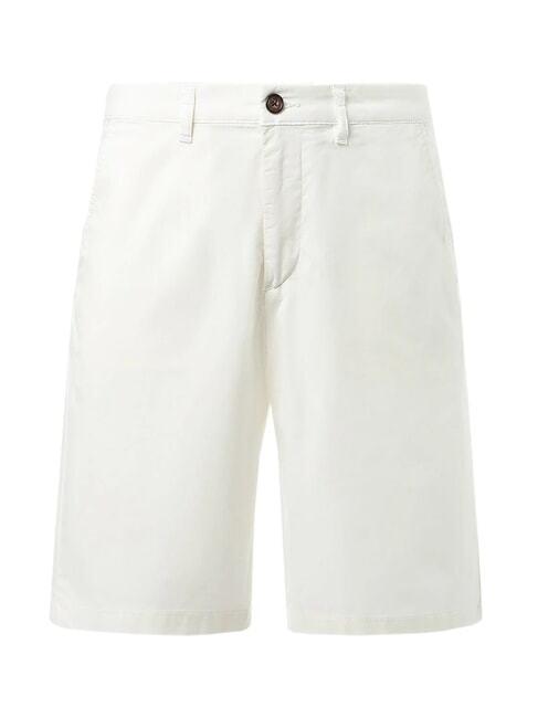 FREEDOM pantalones cortos chinos de algod&oacute;n blanco - Pantalones