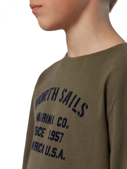 GRAPHIC KIDS Camisa de algod&oacute;n de manga larga hojas de t&eacute; - Camiseta ni&ntilde;o