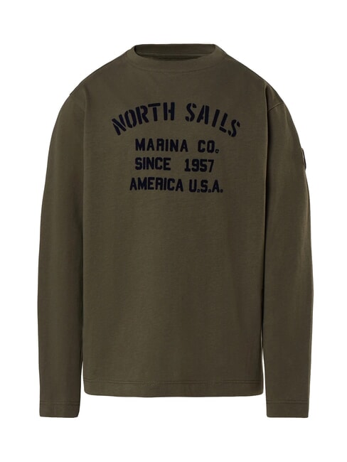 GRAPHIC KIDS Camisa de algod&oacute;n de manga larga hojas de t&eacute; - Camiseta ni&ntilde;o