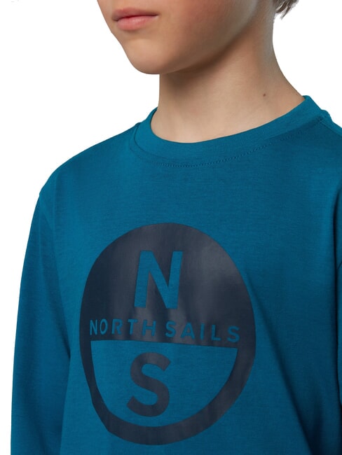 GRAPHIC KIDS Camisa de algodón de manga larga agua verde - Camiseta niño