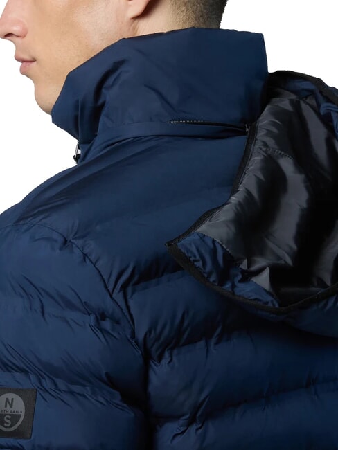 LASER PUFFER Chaqueta de plumas de longitud media Azul marino - Chaquetas de plumas para hombre