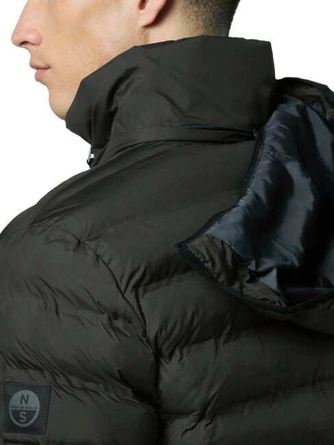 LASER PUFFER Chaqueta de plumas de longitud media verde bosque - Chaquetas de plumas para hombre