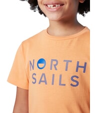 NORTH SAILS STRIPED KIDS camiseta de manga corta Mandarina - Camiseta niño - 3