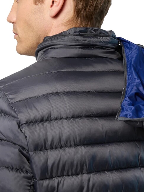 SKYE HOODIE Chaqueta de plumas con capucha asfalto - Chaquetas de plumas para hombre