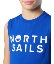NORTH SAILS PRINTED KIDS Suéter de algodón con sisa surf azul - Camiseta niño - 3