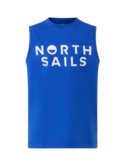 PRINTED KIDS Suéter de algodón con sisa surf azul - Camiseta niño