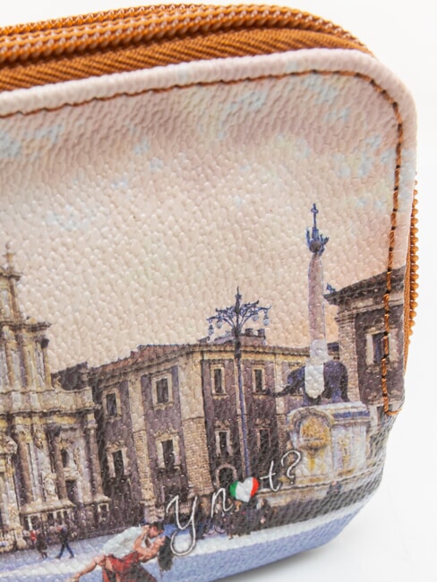 YESBAG SPECIAL Estuche para tarjetas con doble cremallera catedral de catania - Carteras Mujer