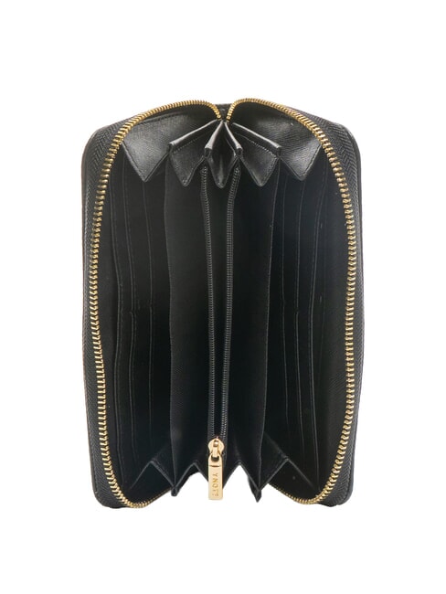 EMILY Cartera con cremallera NEGRO - Carteras Mujer