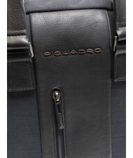 PIQUADRO BRIEF ECOLOGICA  Mochila con doble asa, soporte CP de 13" negro - Mochilas para portátil - 4