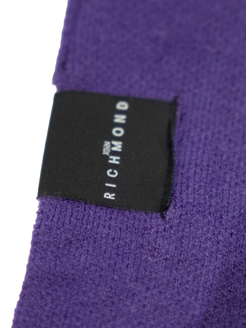 ZAMIG Bufanda con logo grande púrpura - Bufandas