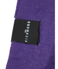 JOHN RICHMOND ZAMIG Bufanda con logo grande púrpura - Bufandas - 3