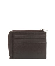 PIQUADRO MODUS RESTYLING  Cartera plana de cuero borgoña 2 - Carteras Hombre - 2